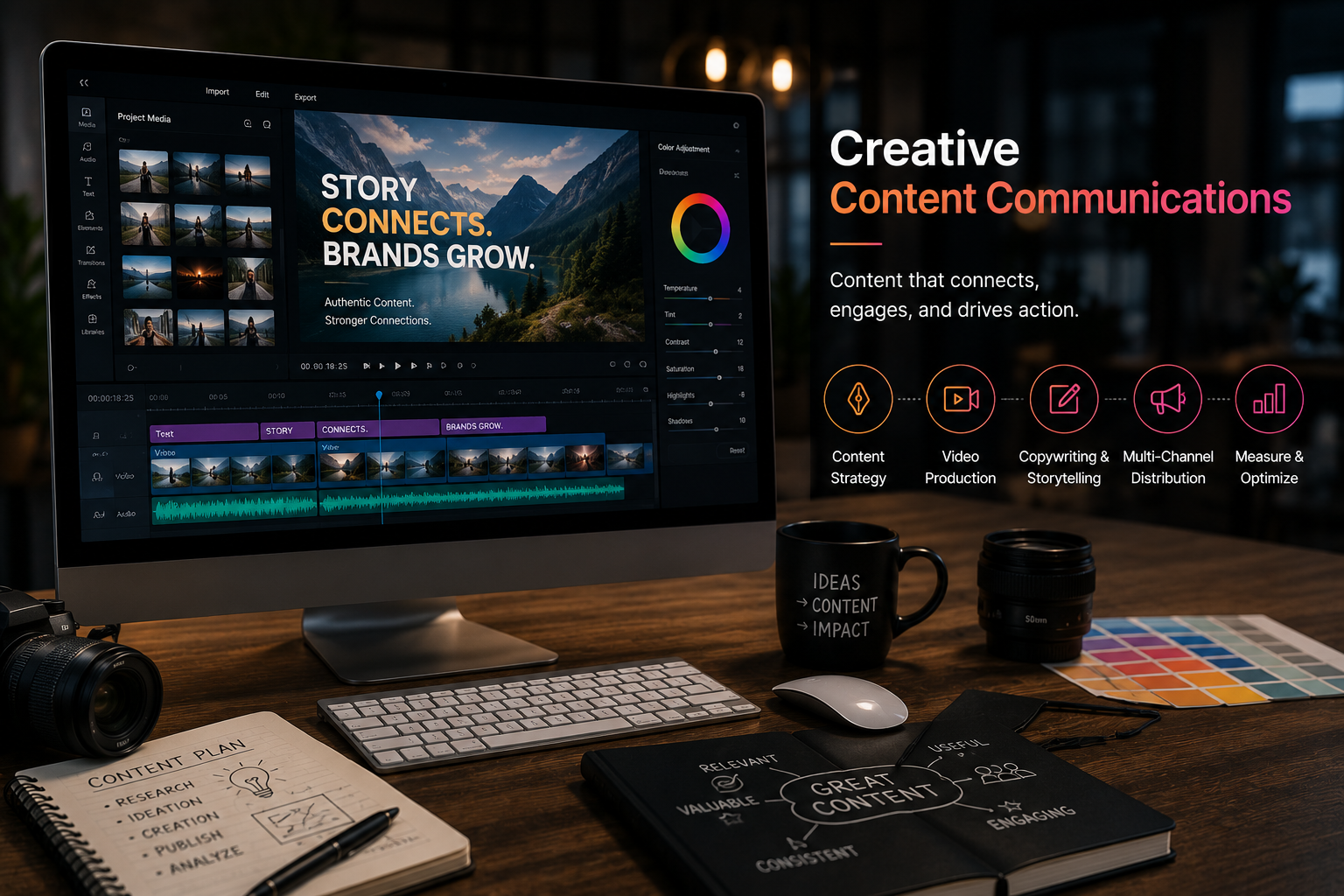 Creative Content Communications