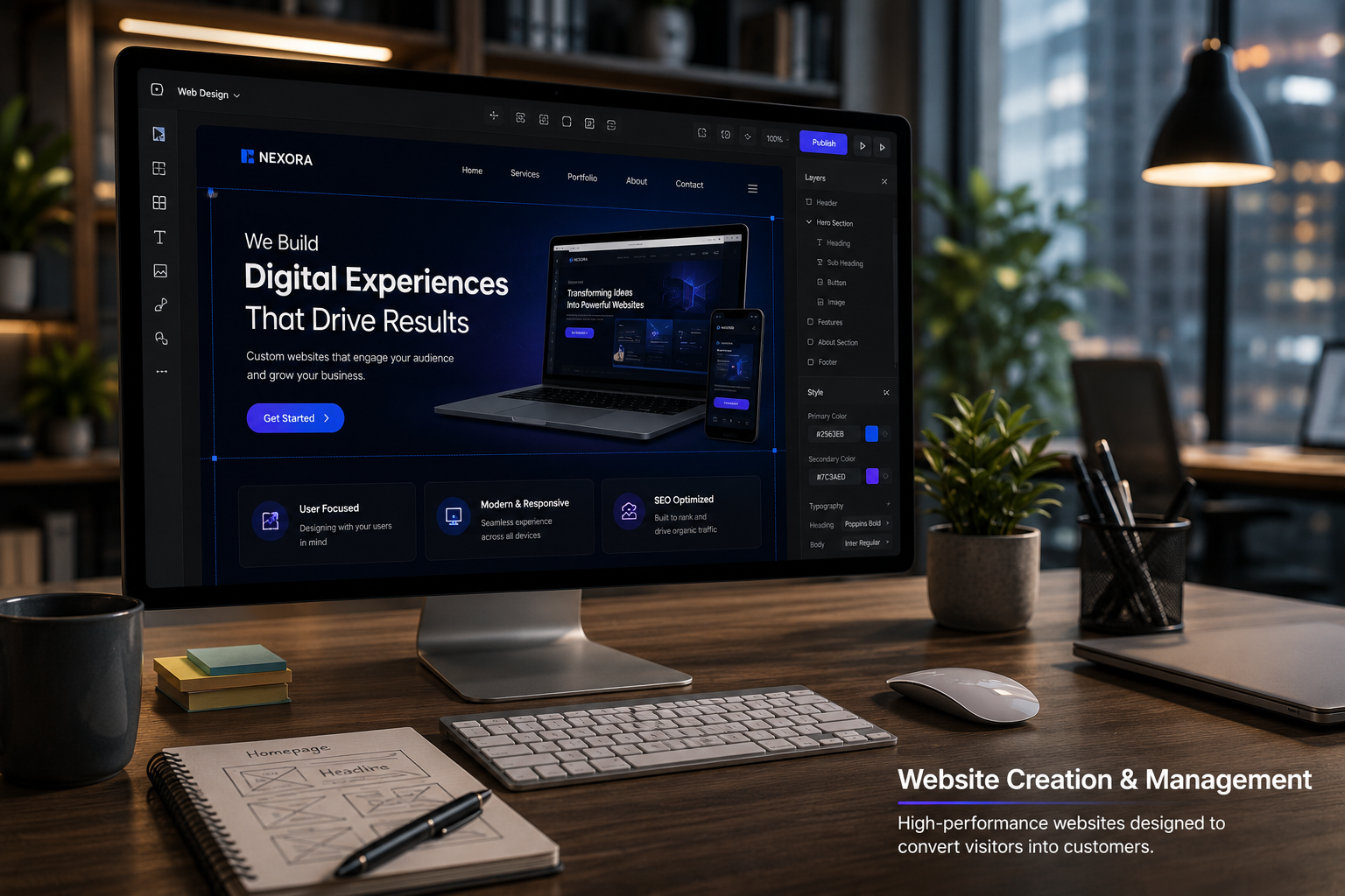 Website Creation & Management